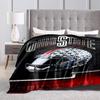 Vintage Ohio State Logo Graphic Blanket Camping Trip Sofa Blanket Air Conditioning Blanket Outdoor Plush Blanket Sheet
