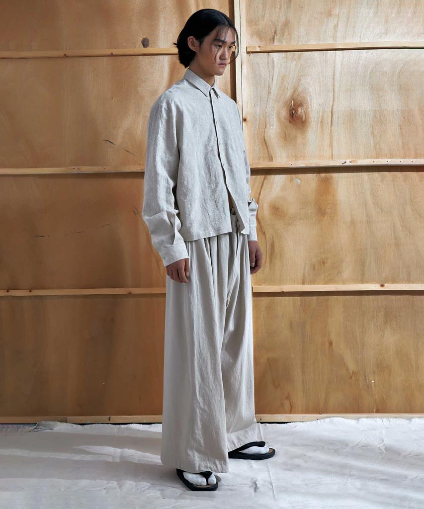 EASE Long Sleeve Shirt_Natural