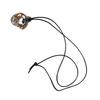 Fashionable Hollow Metal Pendant Necklace Adjustable Length Women Men Clavicle Chain Fashion Jewelry for Daily Wear