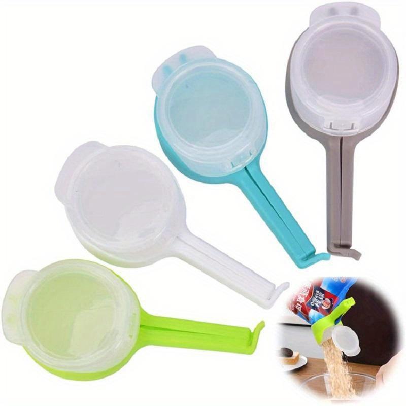 Snack Sealing Clip Fresh Keeping Sealer Clamp Helper Food Saver Travel Kitchen Gadgets Seal Pour Food Storage Bag Clip