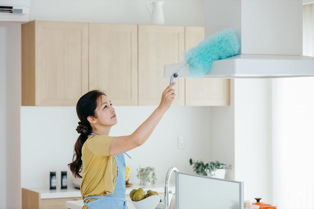 Yamazaki Sangyo Handy Duster Moon Duster Swivel Angle Adjustment F EX 181018 2989.jp+