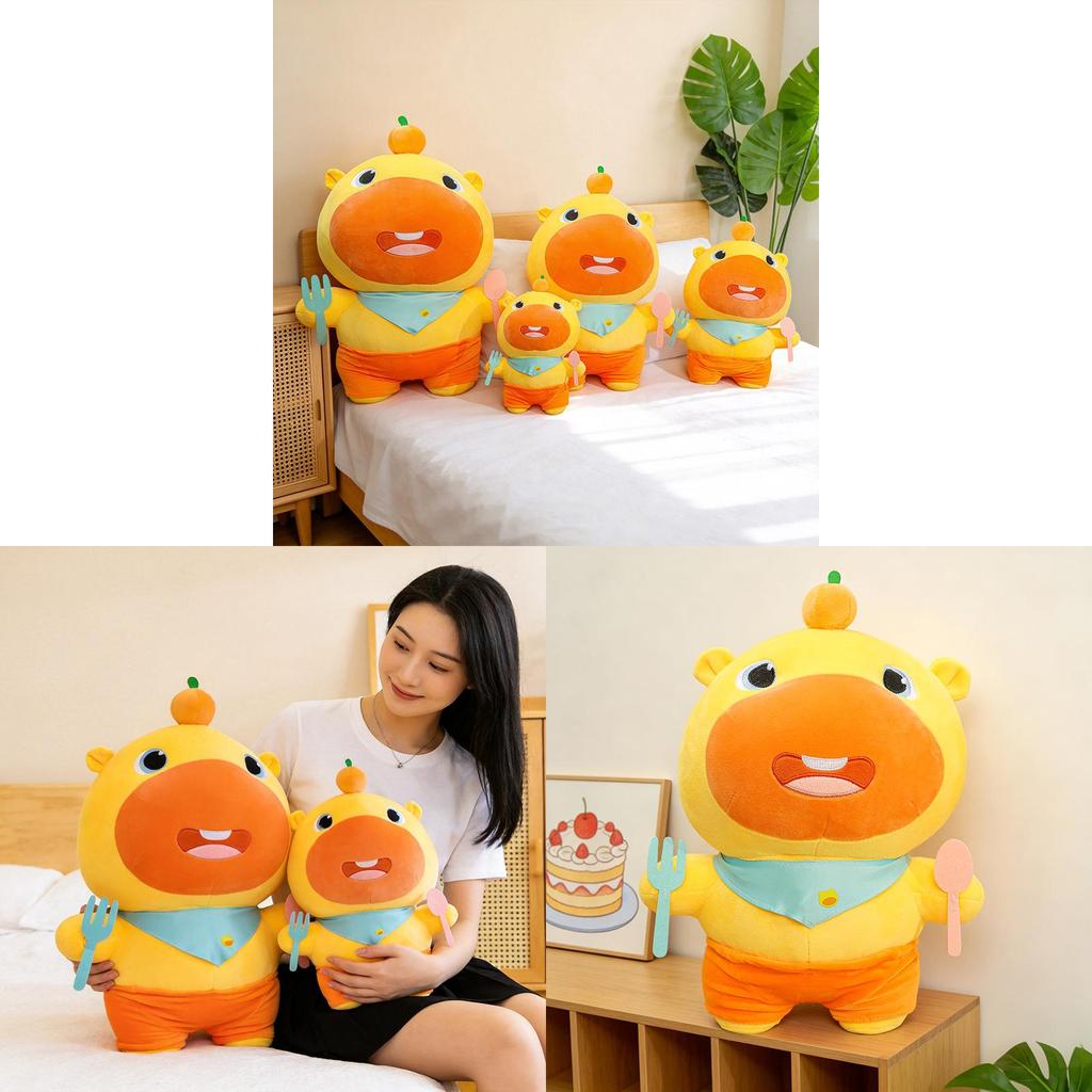Waterbuffalo Plush Backpack With Soft Pp Cotton For Kids And Teens
