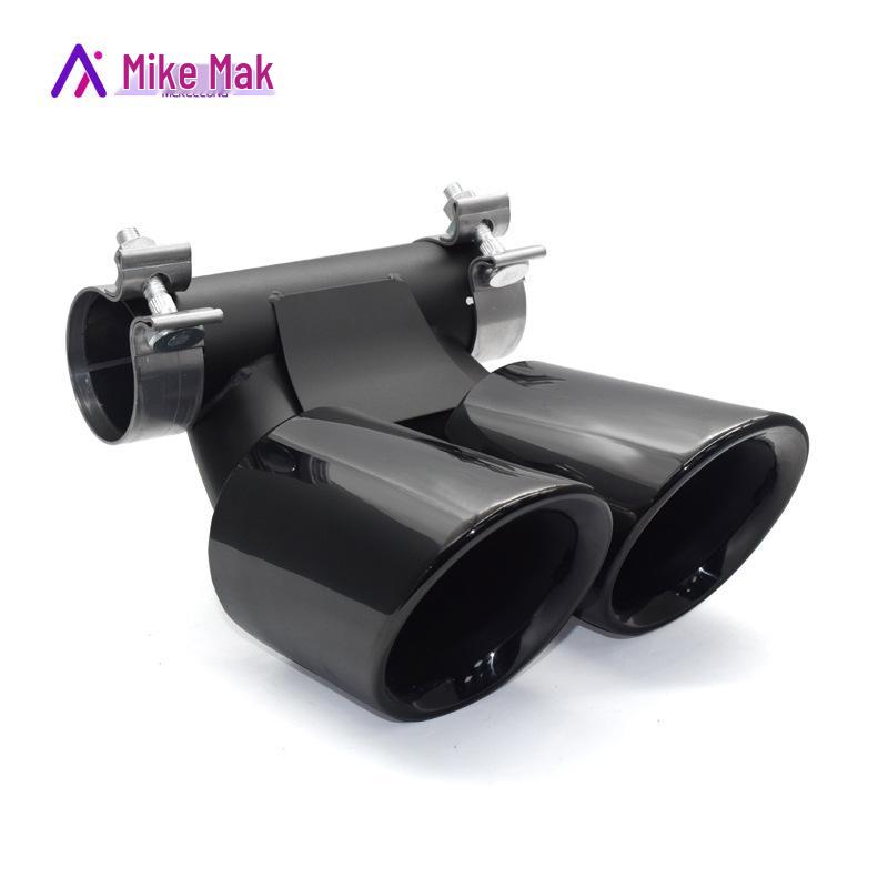 

Черный патрубок с двумя выходами для Porsche 718 Boxster/Cayman 981 GTS Модификация выхлопной системы 09-15 Cayman/Boxster 987 (Brushed)