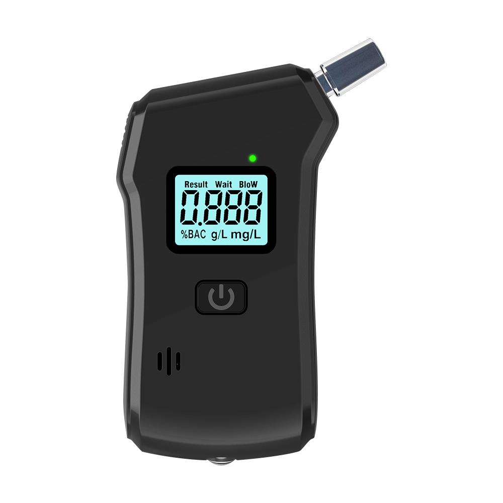 Mini Breath Alcohol Detector Police Breathalyzer Portable LCD Digital Alcohol Diagnostic Tool Prevent Drunk Driving