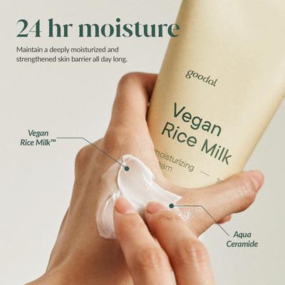 Vegane Reis Milch Feuchtigkeitscreme 70ml