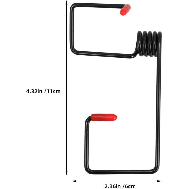

PRETYZOOM 6Pcs Wiper Arm Pressure Spring Booster Set, Windshield Wiper for Enhanced Visibility in Rain or Snow Easy Installation for All Cars