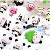 Waterproof Panda Sticker Gift Box 3D Panda Bubble Sticker  Skateboards Luggage Suitcases Decor