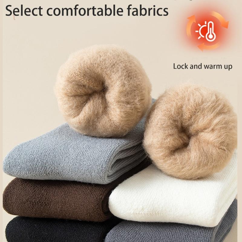 Winter Warm Thermal Socks for Men Women Cold Weather Insulated Socks Heated Socks Thick Snow Socks 1 Pair
