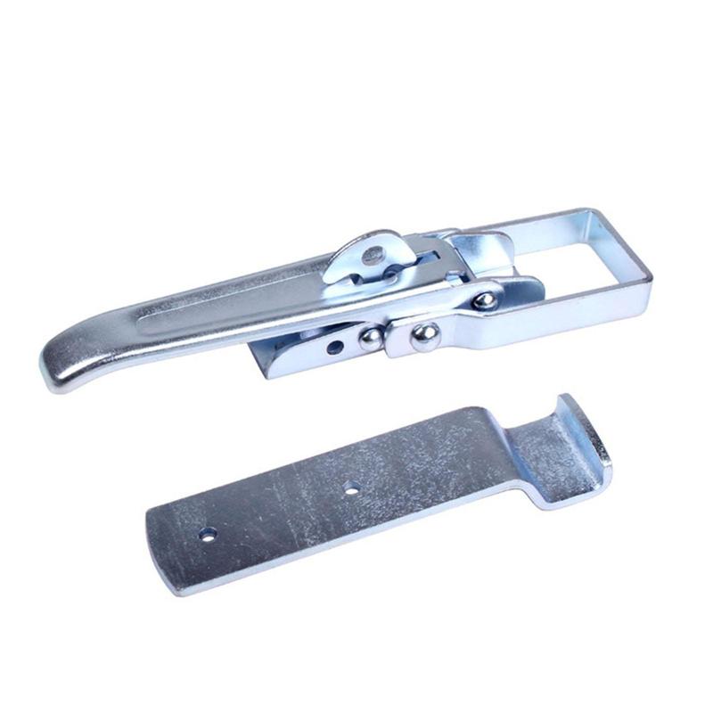 Parti di ricambio per chiusura a scatto per portellone di rimorchio utilitario, chiusura a scatto heavy duty a leva centrale, maniglia per porta, adatti per accessori per rimorchi