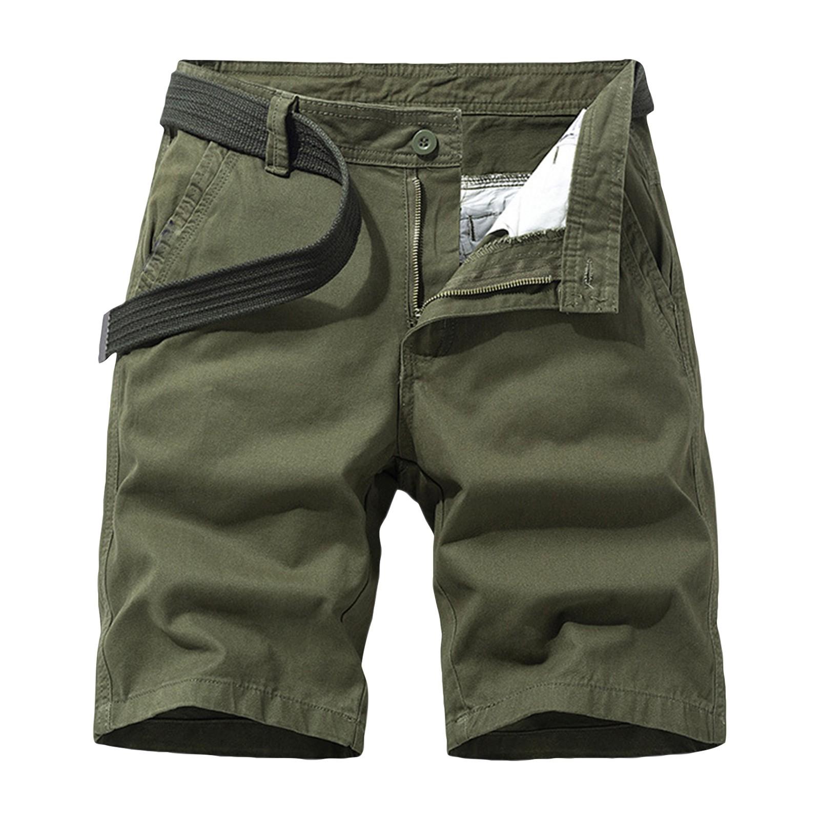 

Men s Summer Drawstring Cargo Pants With Large Pockets, Athletic And Casual Knee-length Pants 34