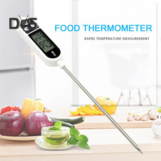 Lebensmittelthermometer, digitales Kochthermometer zum Kochen von Milchfleisch, multifunktionaler Küchentemperaturdetektor