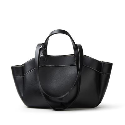 Niche High-end Sense Portable Vegetable Basket Bag Versatile Simple Fashion Child and Mother Bag Single Shoulder Large Capacity Tote Bag Women