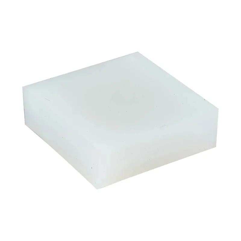 1PCS White Silicone Rubber Sheet 100x100mm 150x150mm 200x200mm 300X300mm 2/3/4/5/6/8/10/15mm Thick