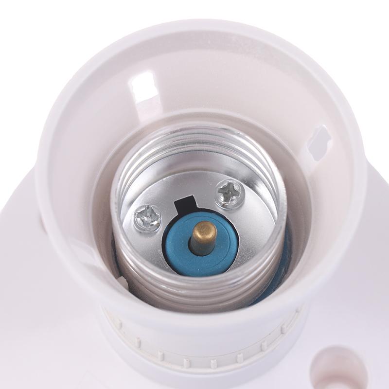 High-Power E27 Screw Ceiling Lamp Head Led Lamp Holder Desktop Led Lighting Base Socket Home Heat Resistant Round Lamp Holder
