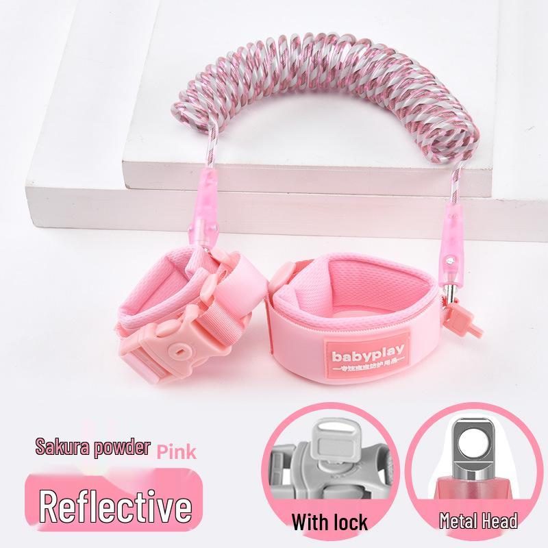 Children's Anti-Lost Wristband & Leash - Reflective Key Style for Toddlers & Strollers