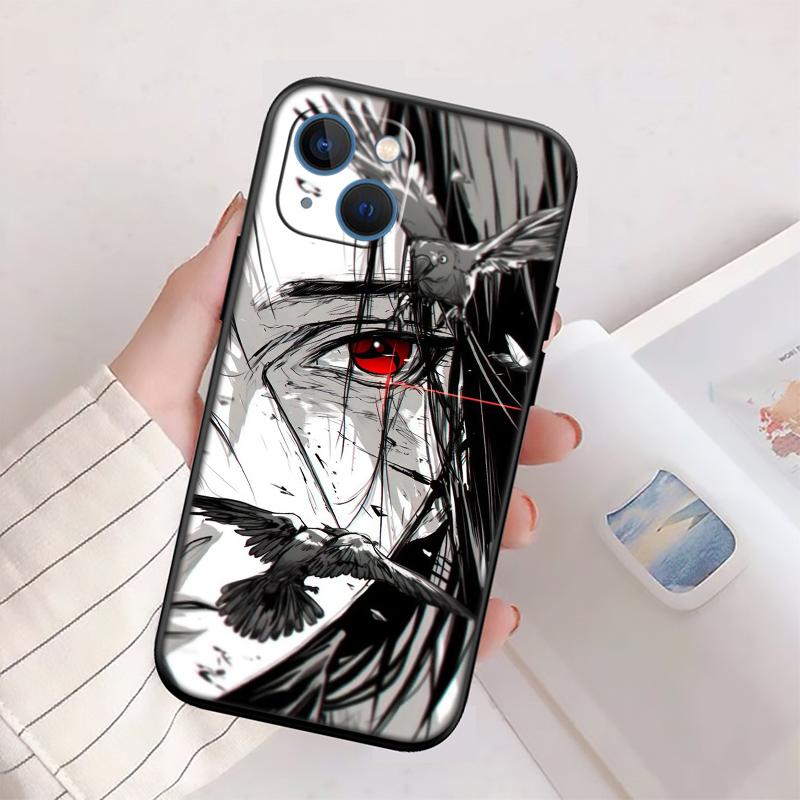 Naruto Uchiha Itachi Sasuke Case for Samsung M06 M15 M16 M35 M55 M56 A36 A42 A50 A50S A51 A52 A32 A33 A05 A05S A06 A16 A20