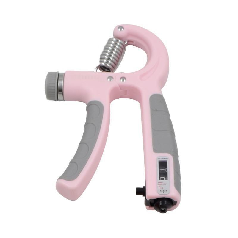 Adjustable Rubber Coated Hand Gripper for Counting, Training, and Rehabilitation