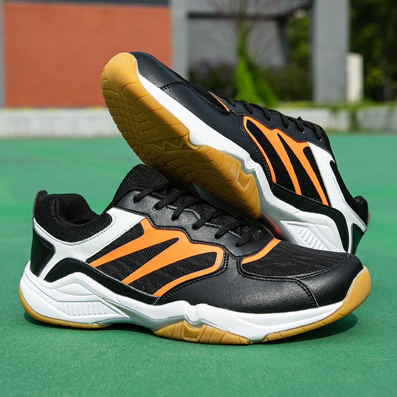 Mesh-Einsatz Sneaker Rutschfest Atmungsaktiv Badminton Schuhe Freizeit Mode Tennis Schuhe