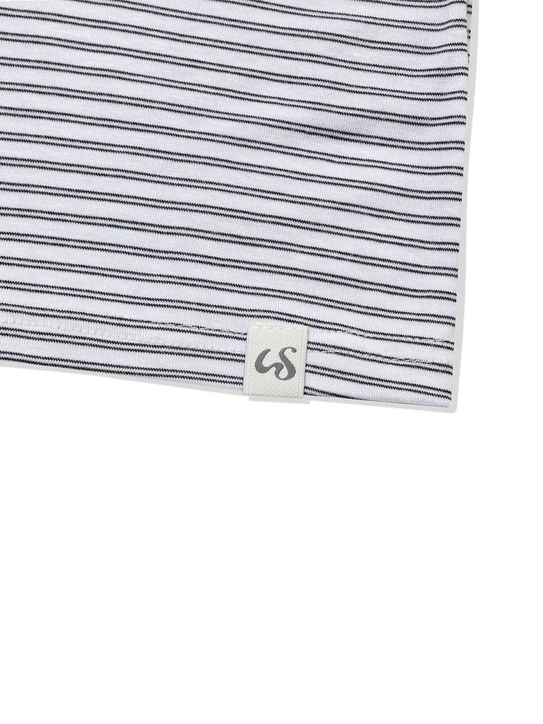 Eogeulliswedou Thin Stripe T-Shirt (White)