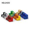 Non-Toxic 20Pcs Moc Parts 2420 Plate 2 X 2 Corner Compatible Bricks Diy Assmble Building Blocks Particle Kid Puzzle Brain Toy Gift
