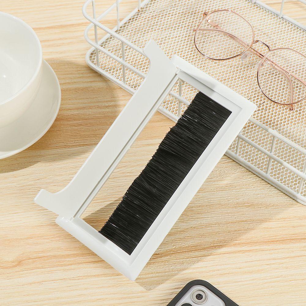 Plastgenomföring Hålskydd Dator skrivbord Dekor Sladdhållare Sladdbox Sladdhålskydd Skrivbordskabelbox