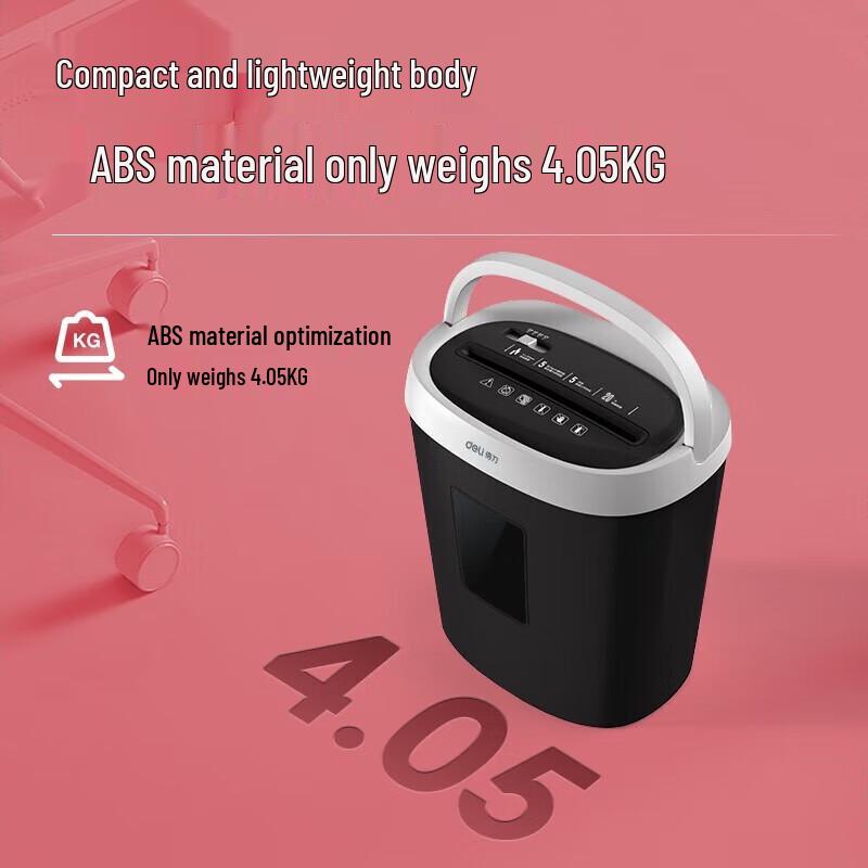 Deli 34529 Office Shredder CN plug (adapter included)