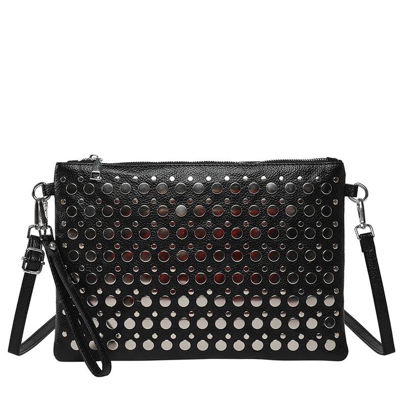 

Fashion Studded Handbag 2025 - Glam Rhinestone Shoulder Purse, Versatile Women s Crossbody Bag with Edgy Nailhead Details