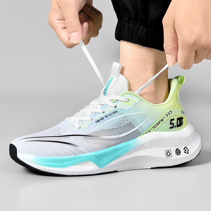 Summer Thin Mesh Youth Sports Physical Training Shoes Large Size 45 Carbon Plate 47 Junior High School Students 48 Running Shoes
