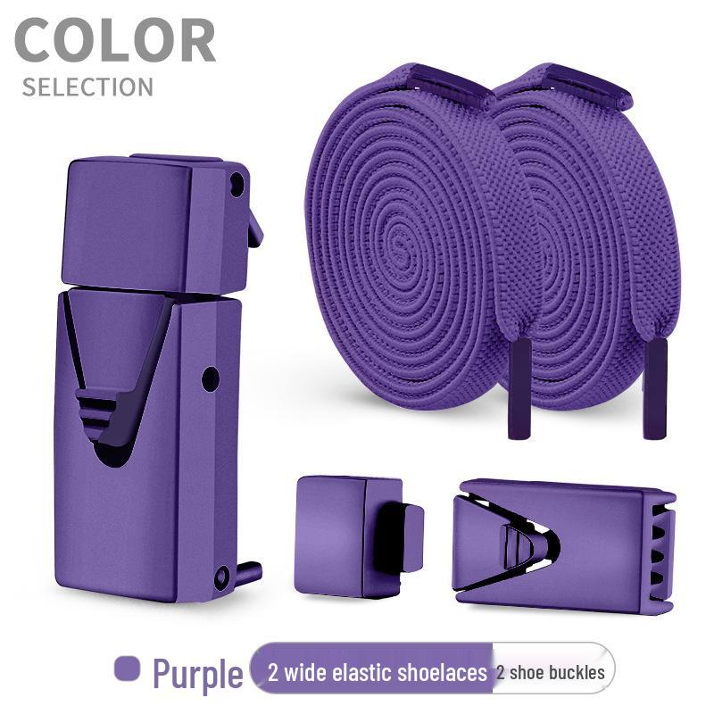 No-Tie Elastic Shoelaces: Easy Snap Lock for Kids & Adults, Perfect for a Hassle-Free Fit.
