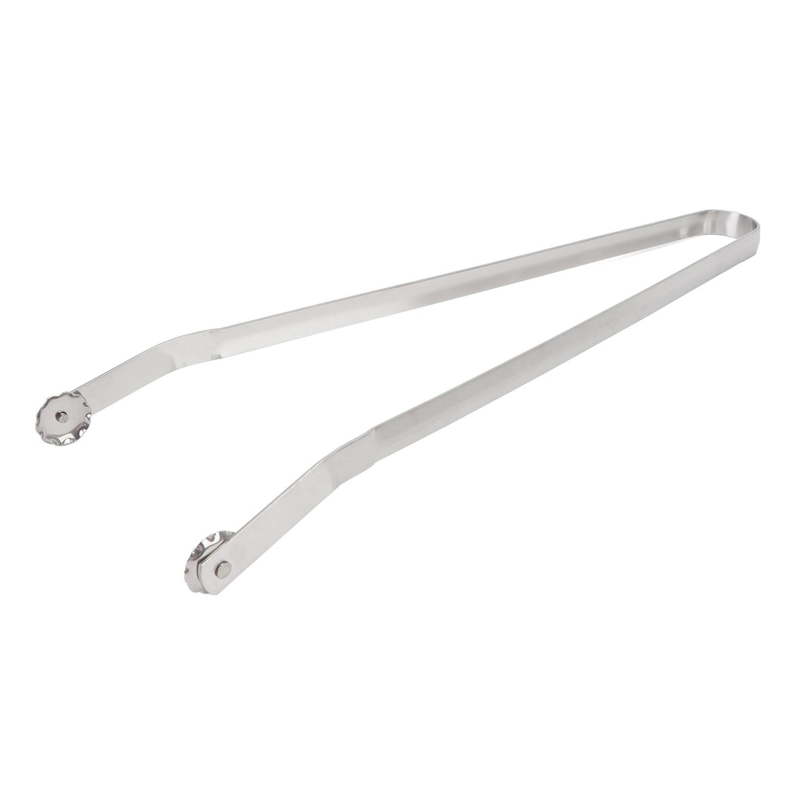 

Щипцы для переворачивания колбасок для барбекю из нержавеющей стали, термостойкие, с надежным захватом, эргономичные, кухонные