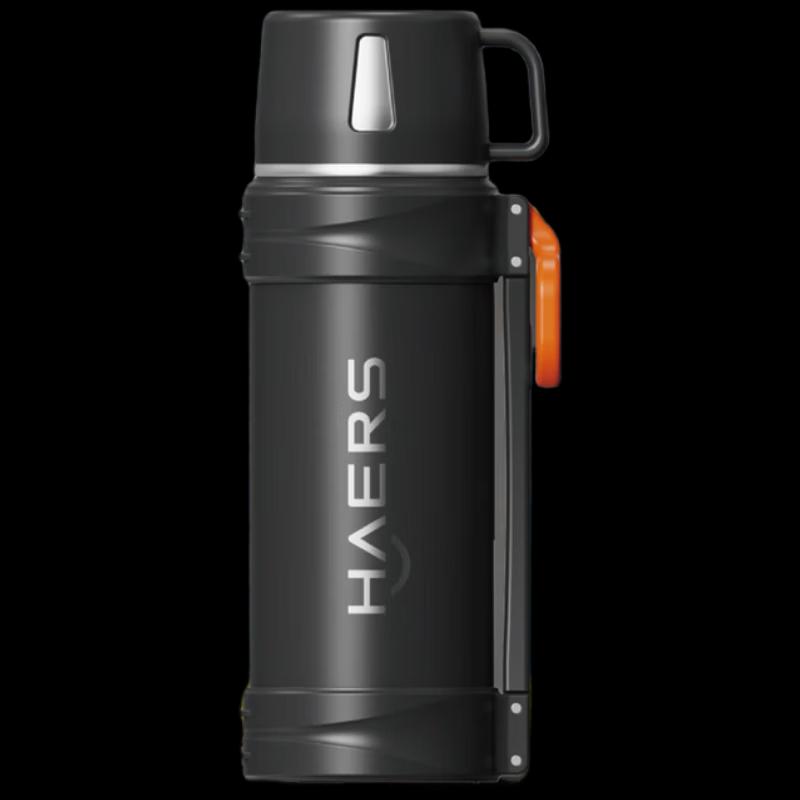 HAERS 2L 304 Stainless Steel Insulated Travel Pot