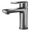 HANDUNYOU Gunmetal Grey Hot/Cold Washbasin Faucet