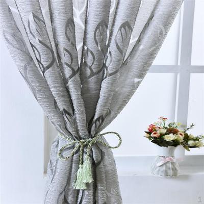 100 * 250cm Leaves Bubble Chiffon Tulle Shade