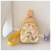 New Cartoon Stylish Chest Bag For Kids Lightweight Fashionable Ins Backpack For Boys And Girls