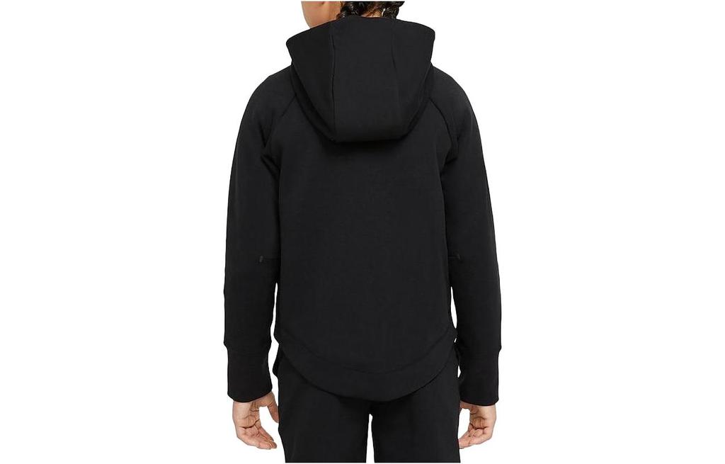 Nike Girls Tech Fleece Hoodie Black/Black CZ2570-010