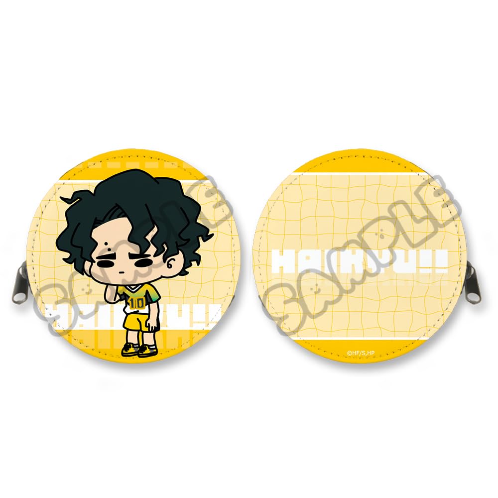 Mochocho 6th Edition Round Coin Case M IH "Haikyu!!" [Sakusa Kiyoomi] Everyone's Plan!