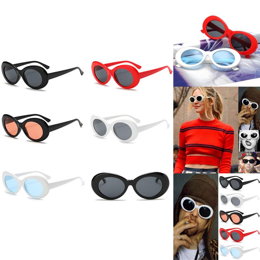 Fashionable Unisex Vintage Style Oversized Sunglasses For Everyday Use