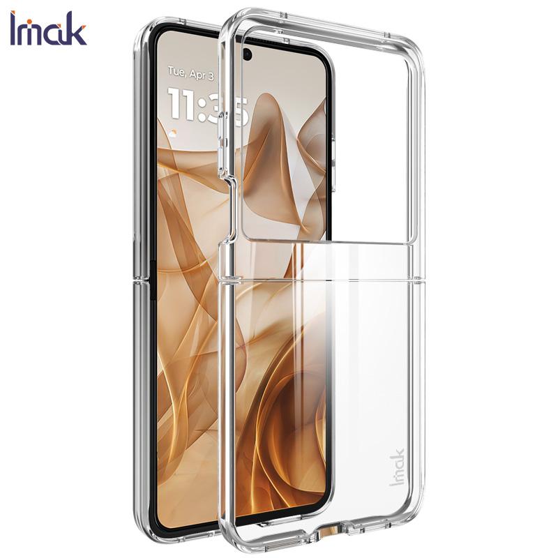 

Для Moto Razr 50 2024 чехол для телефона IMAK Wings II износостойкий чехол Crystal Pro Moto Razr 2024 белый