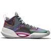 New LINING Ultra Light Basketball Shoes Men Mid Top Brick Gray ABAS027-6
