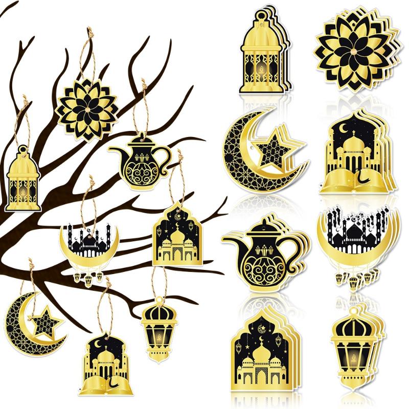 Eid Mubarak Decor Hanging Tag Ramadan Decoration Ramadan Kareem Eid Al Adha Islamic Muslim Party Decor