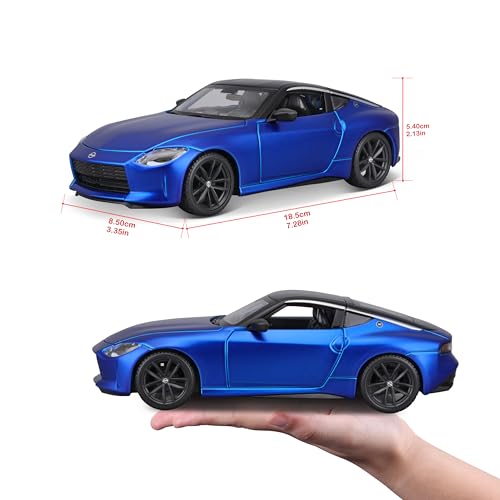 Maisto 1/24 Scale Nissan Z 2023 Blue Diecast Car (Finished Product) 32904BU