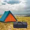 Schwarze Camping-Aufbewahrungstasche, Tragbar, Kofferraum-Organizer für Wandern und Trekking.