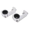 1 Pair Motorcycle Handguard Mount Aluminium Alloy Handle Protector Replacement for Suzuki