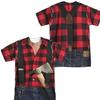 Lumberjack Kostume Unisex Voksen Halloween Kostume T-shirt Fuld Størrelse S-5XL