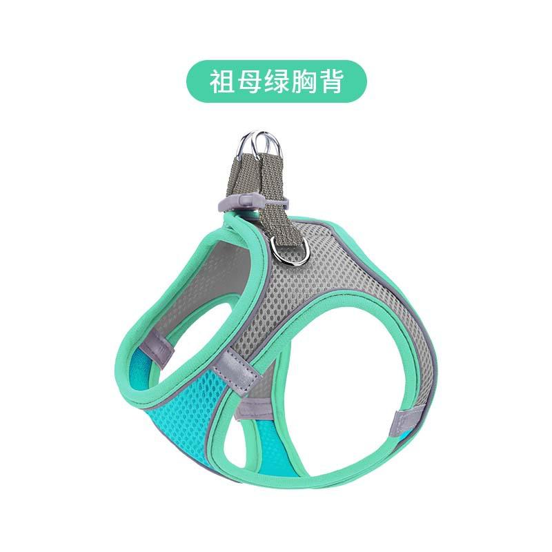 Haustierprodukte Neuer Haustier-Brustgurt, atmungsaktive Hundeleine in Westenform, reflektierende Hundeleine