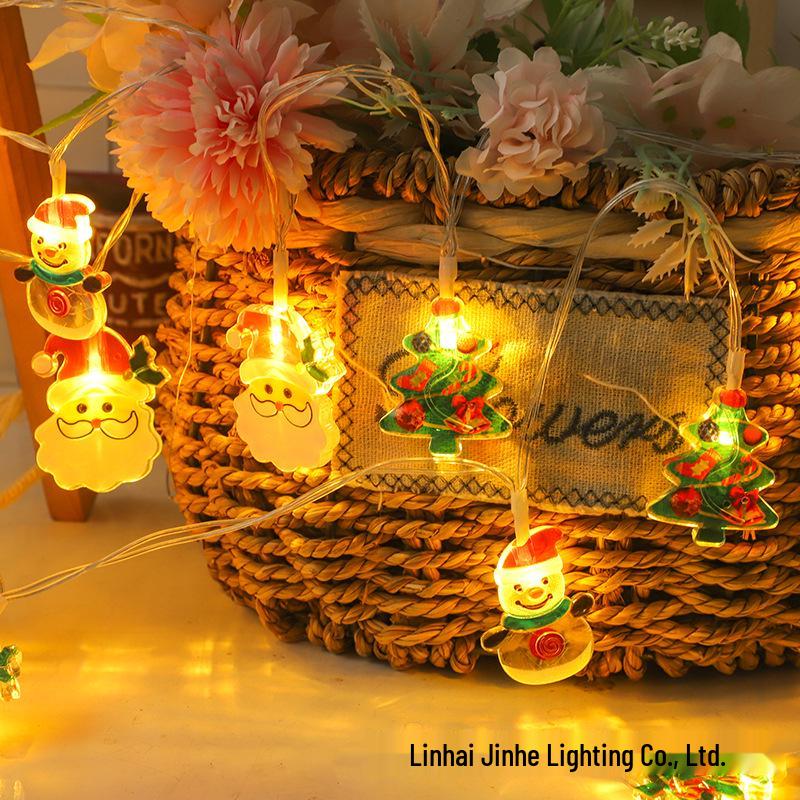 Cross-border Christmas LED String Lights for Indoor Decor - Festive and Decorative Atmosphere Enhancement