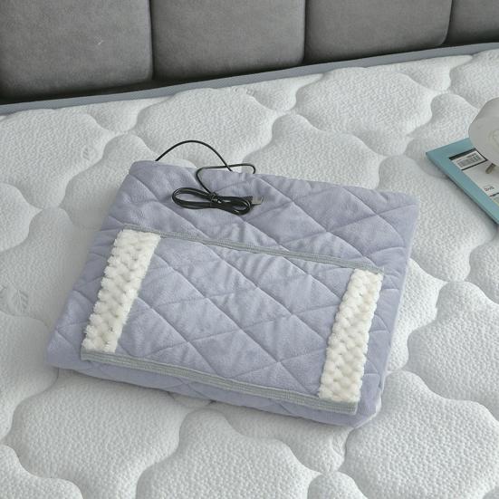 Portable Heating Blanket USB Powered Heated Shawl Wraps Winter Warm Electric Scarf Blanket