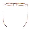 Pristine OLIVER PEOPLES Glasses Hadley DM Pattern Wellington Shape Clear brown mens Used