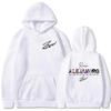 Rauw Alejandro Album Cover Print Hoodie Men Women Vintage Fashion Long Sleeve Sweatshirts Oversized Hooded Coat