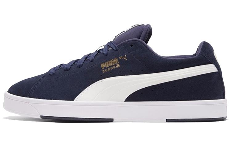 PUMA Suede Skate Shoes Blue White 356414-28 45